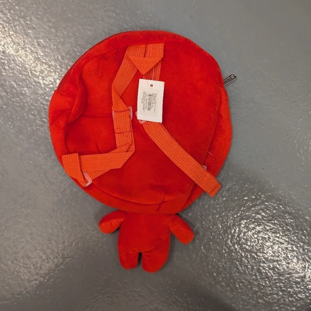 Red Squid Games Boss Triangle Plush Backpack